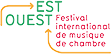 Logo du partenaire Festival Est-Ouest en bleu
