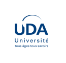 Logo du partenaire UDA en bleu
