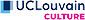 Logo du partenaire UCLouvain Culture en bleu